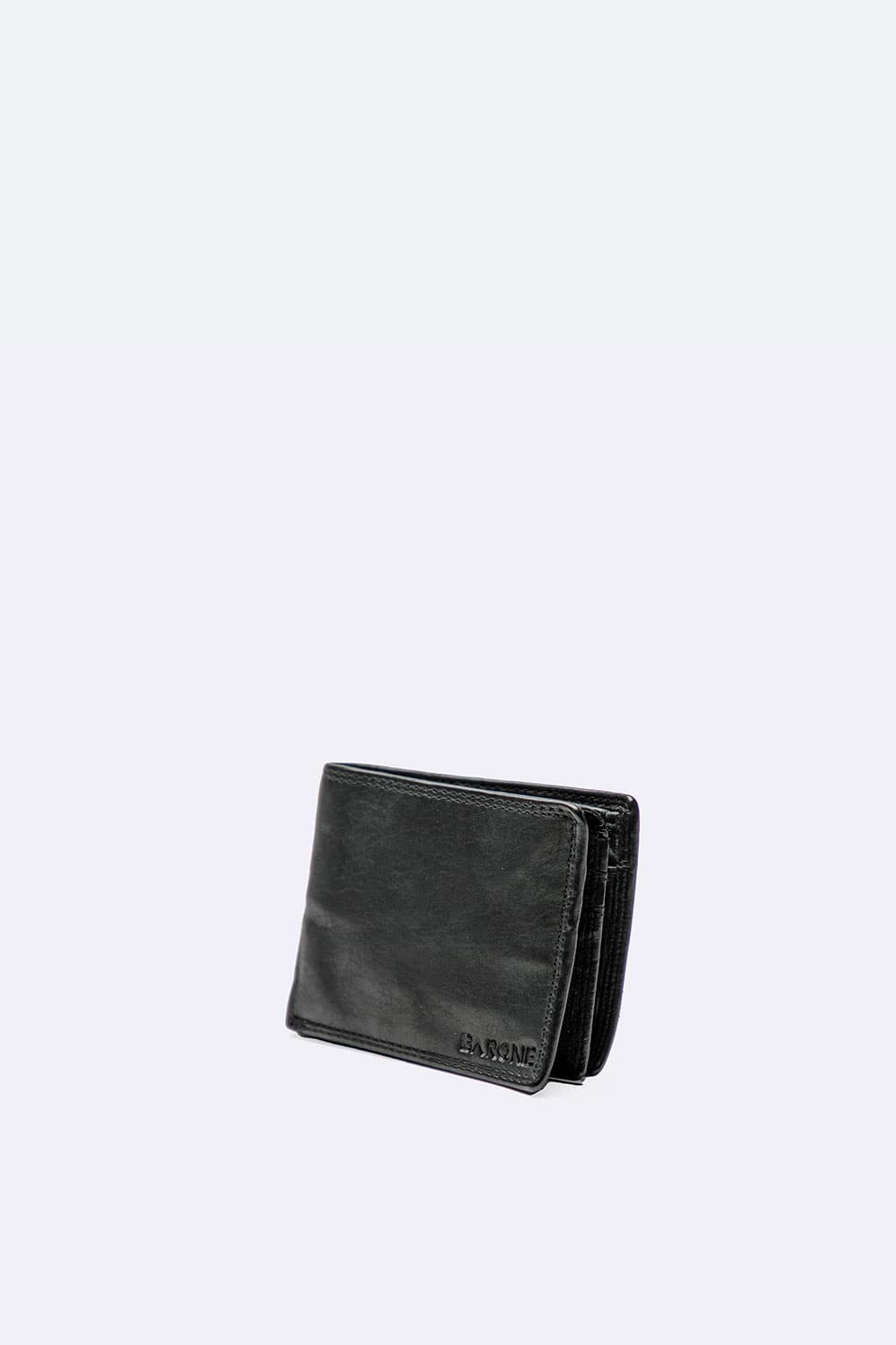 Men's Smooth Wallet 100% genuine leather Made in Italy | Barone Firenze