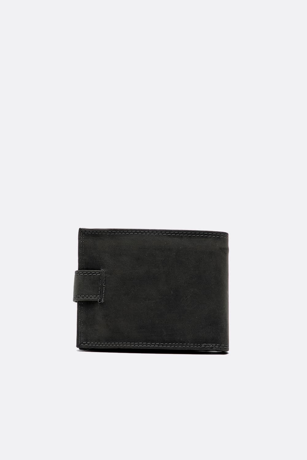Oiled Wallet with Button - Baron Florence