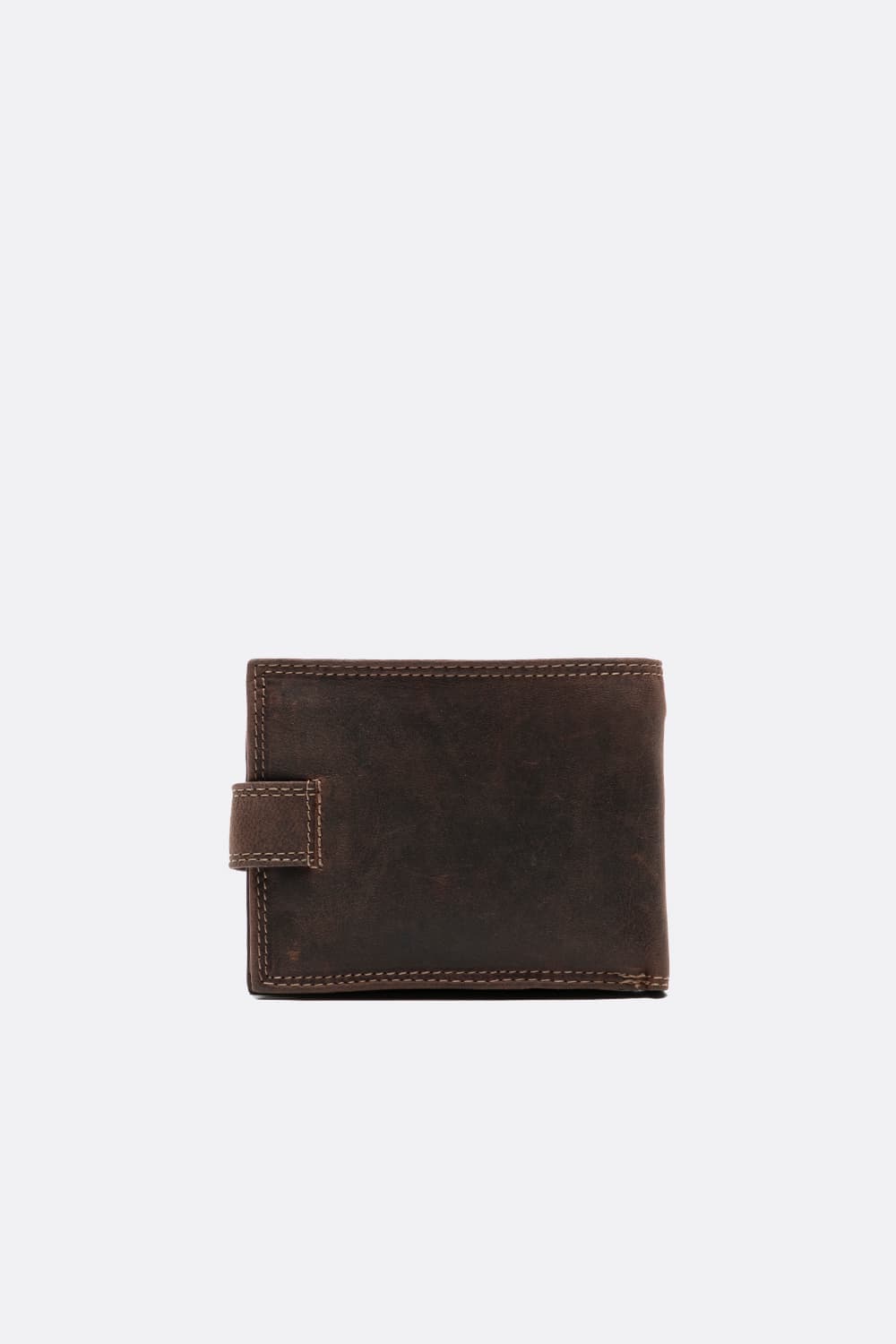 Oiled Wallet with Button - Baron Florence