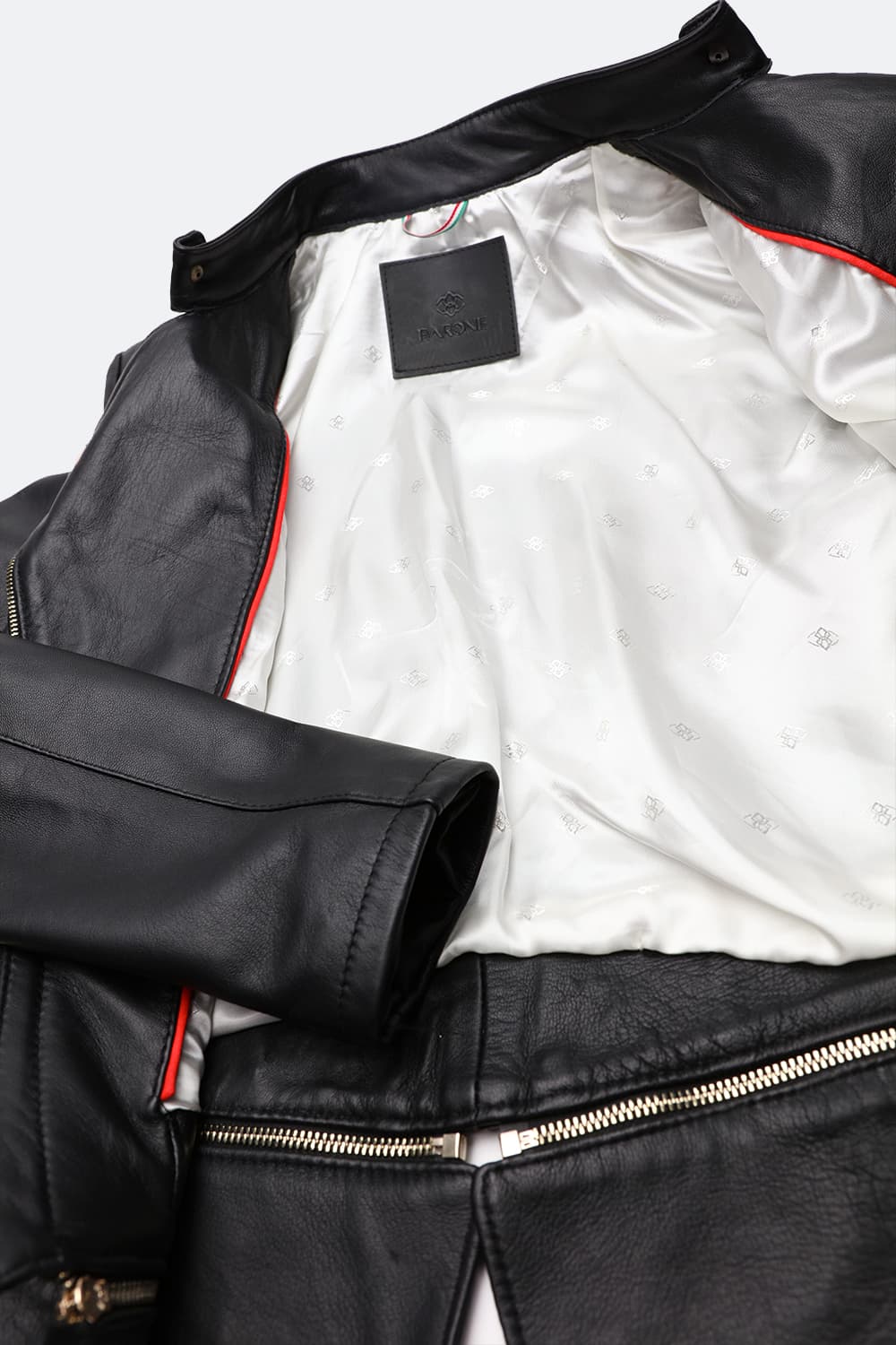 Rebecca women's jacket 100% genuine leather Made in Italy - Barone Firenze