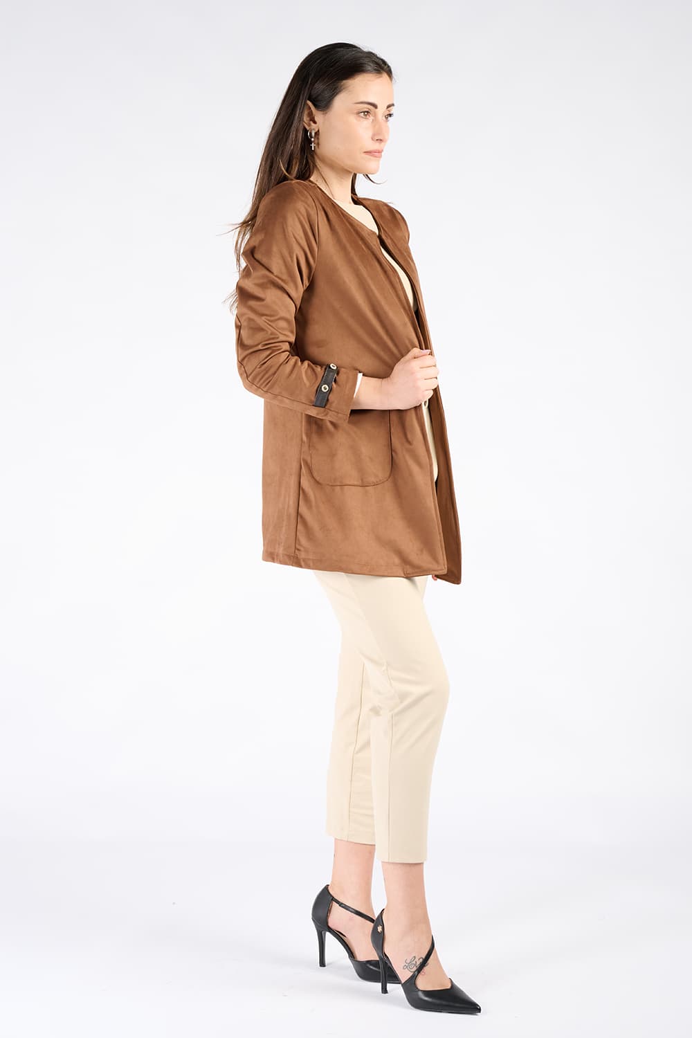 Alcantara duster 100% Made in Italy - Barone Firenze