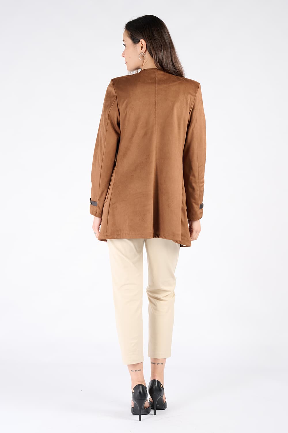 Alcantara duster 100% Made in Italy - Barone Firenze