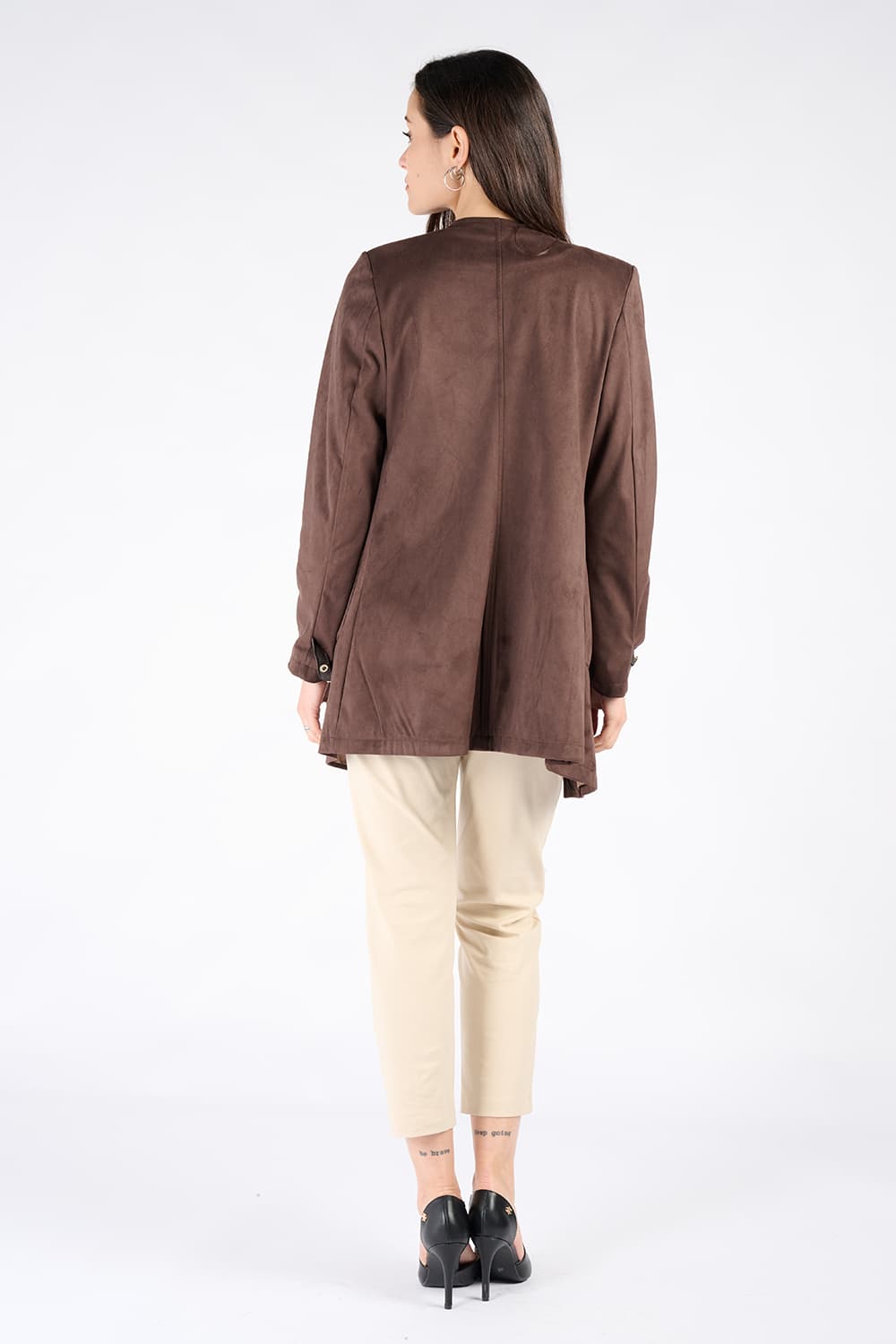 Alcantara duster 100% Made in Italy - Barone Firenze