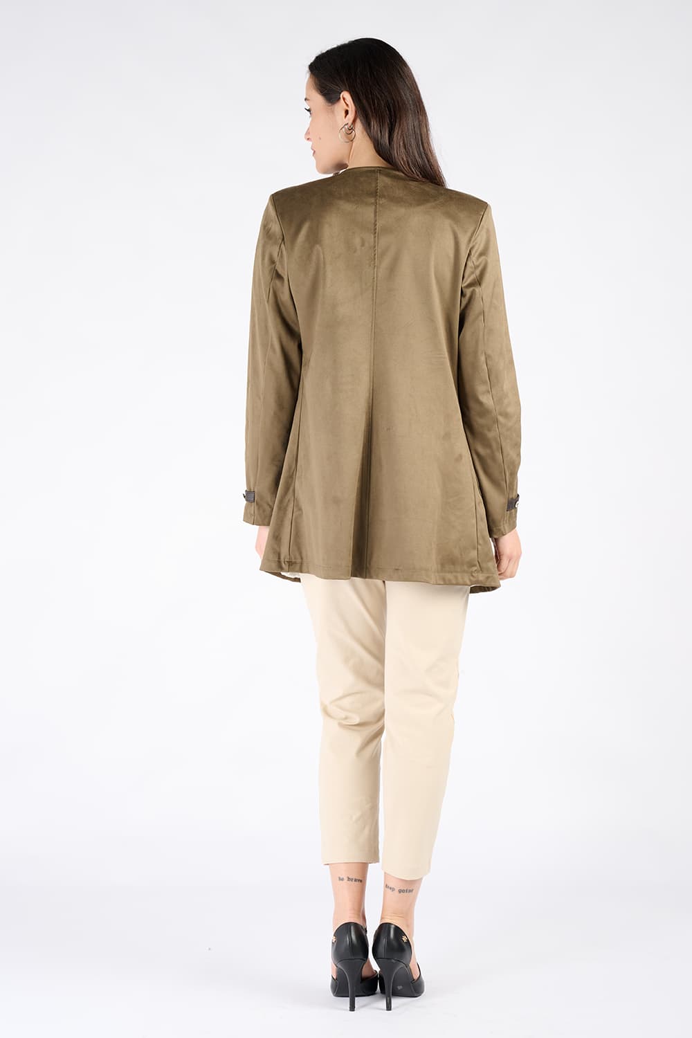 Alcantara duster 100% Made in Italy - Barone Firenze