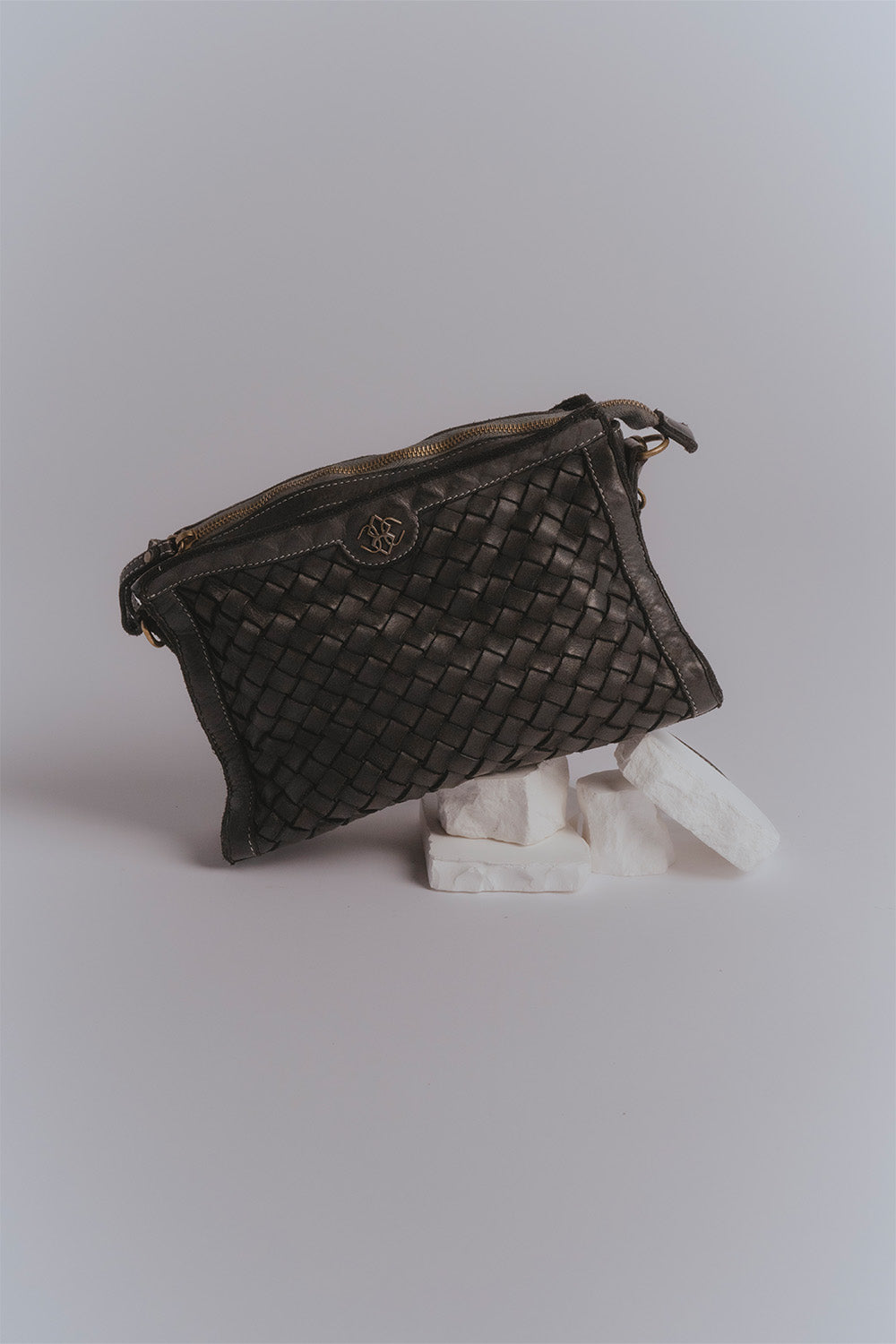 Venus Intreccio bag 100% genuine leather Made in Italy - Barone Firenze