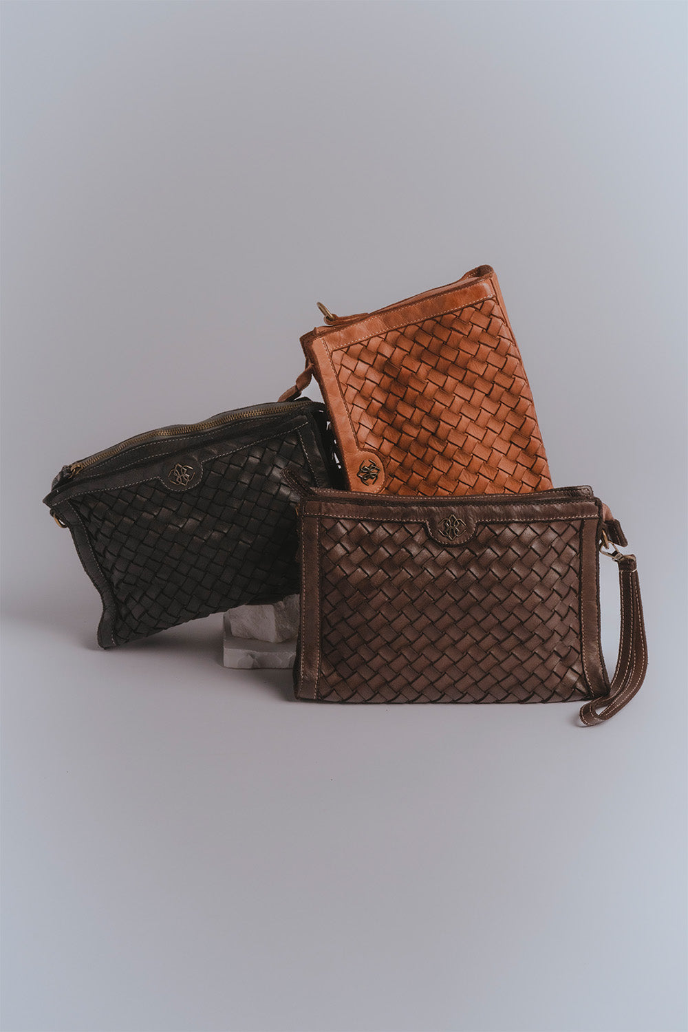 Venus Intreccio bag 100% genuine leather Made in Italy - Barone Firenze