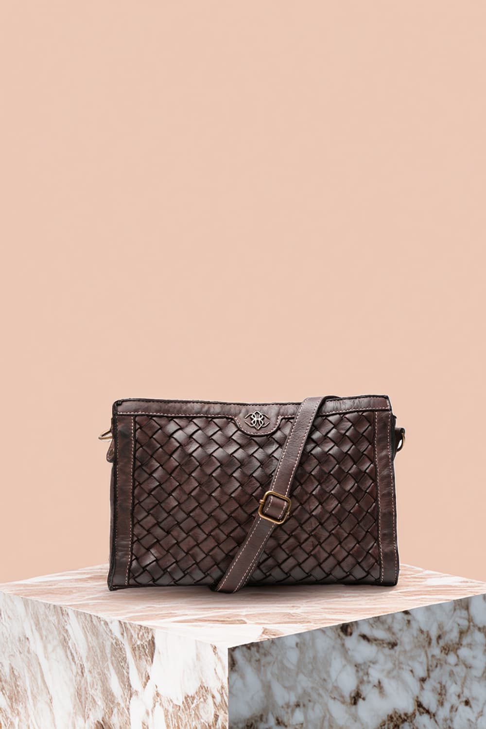 Venus Intreccio bag 100% genuine leather Made in Italy - Barone Firenze