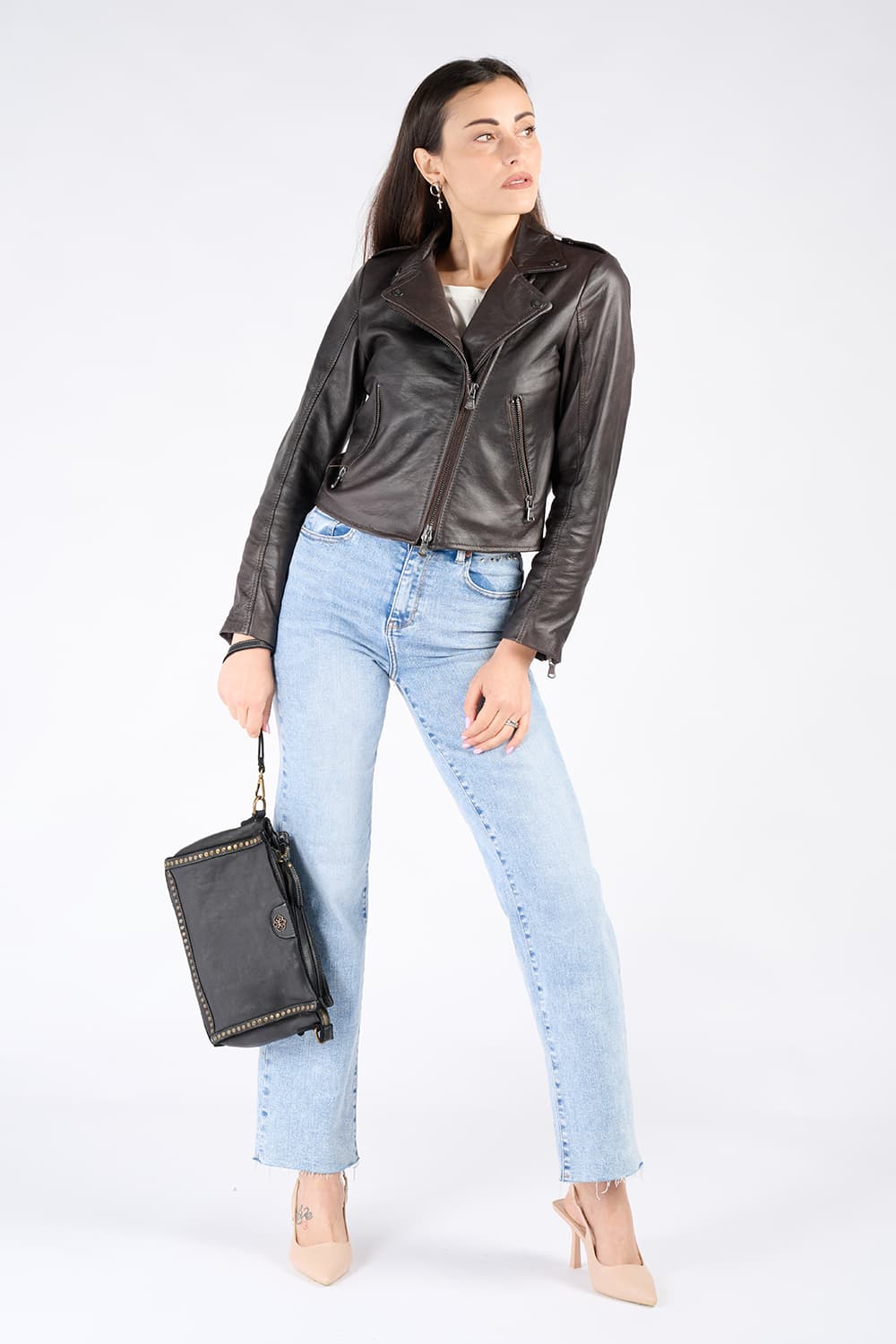 Venus women's bag 100% genuine leather Made in Italy - Barone Firenze
