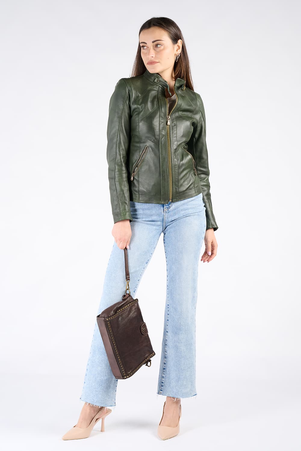 Venus women's bag 100% genuine leather Made in Italy - Barone Firenze