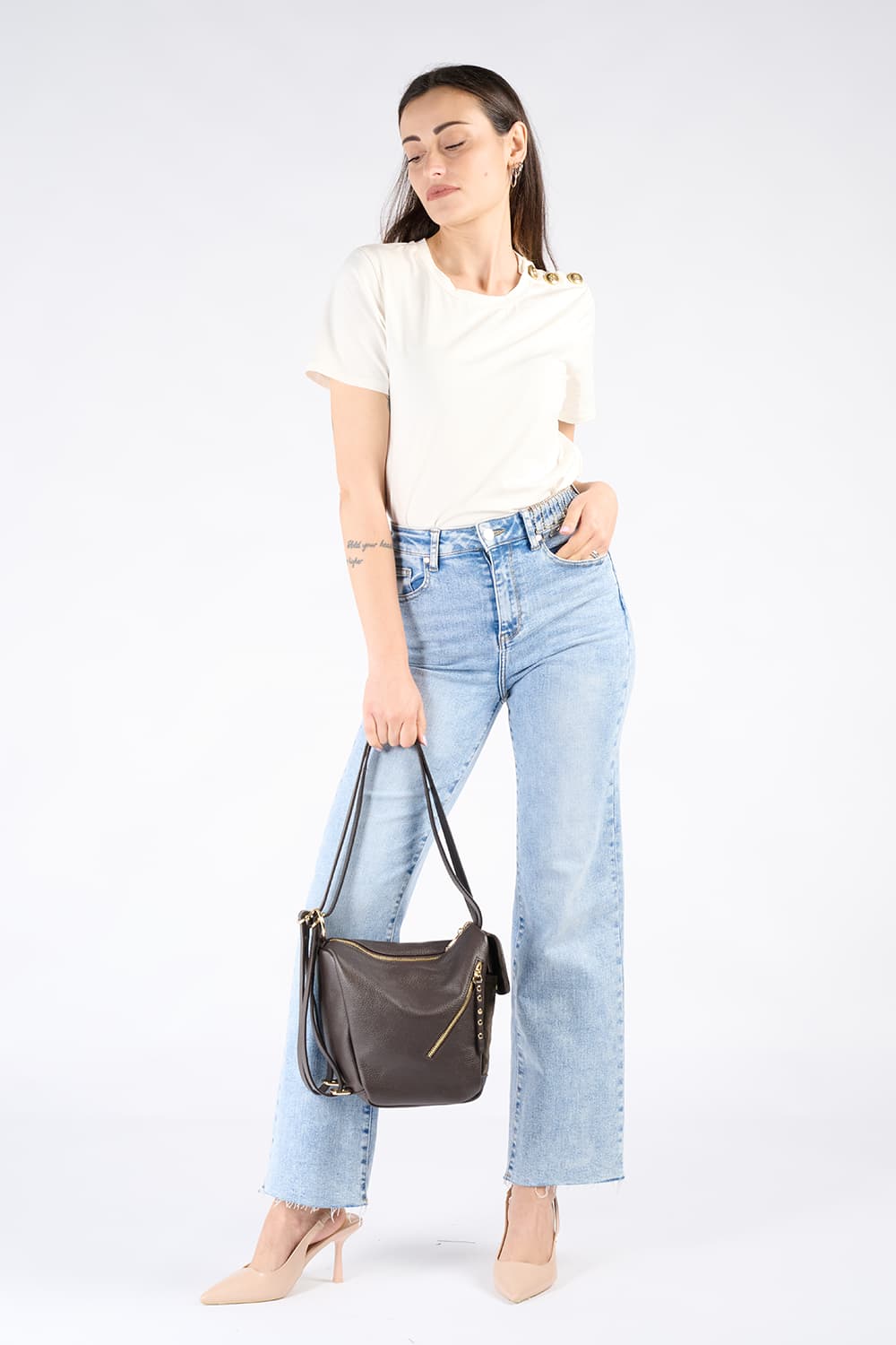 Vivoli women's bag 100% genuine leather Made in Italy - Barone Firenze