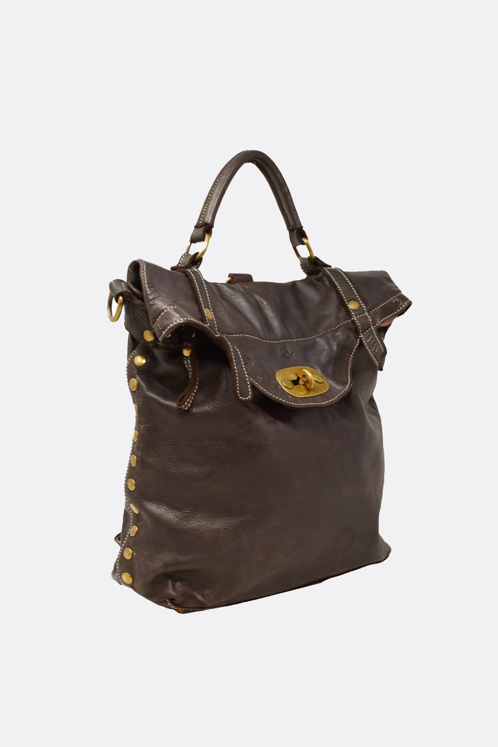 Forte Piccolo Backpack 100% genuine leather Made in Italy - Barone Firenze