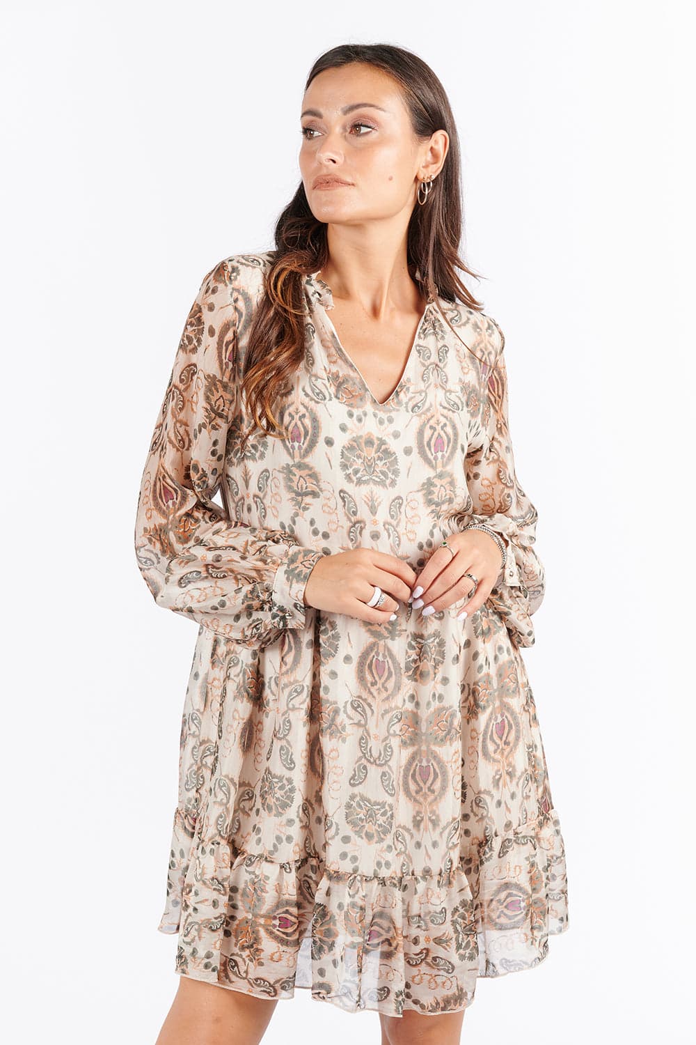 Elegant Short Dress - Baron Florence