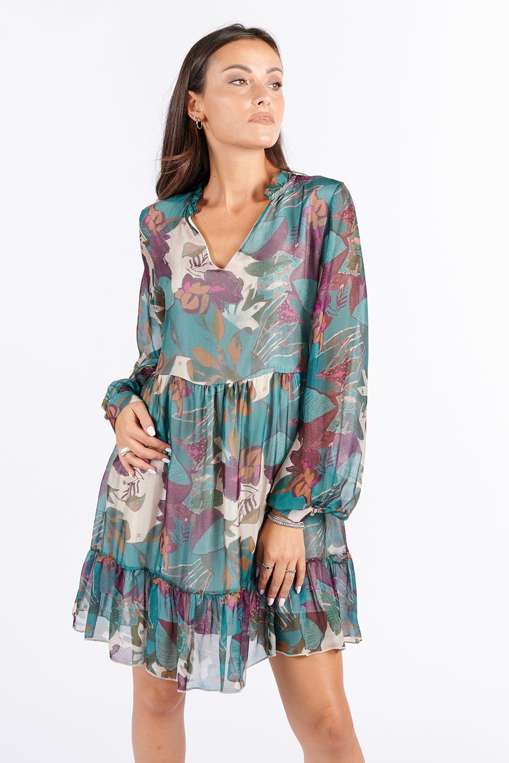 Elegant Short Dress - Baron Florence