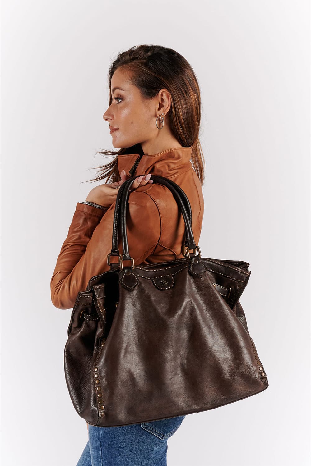 Botticelli women's bag 100% genuine leather Made in Italy - Barone Firenze