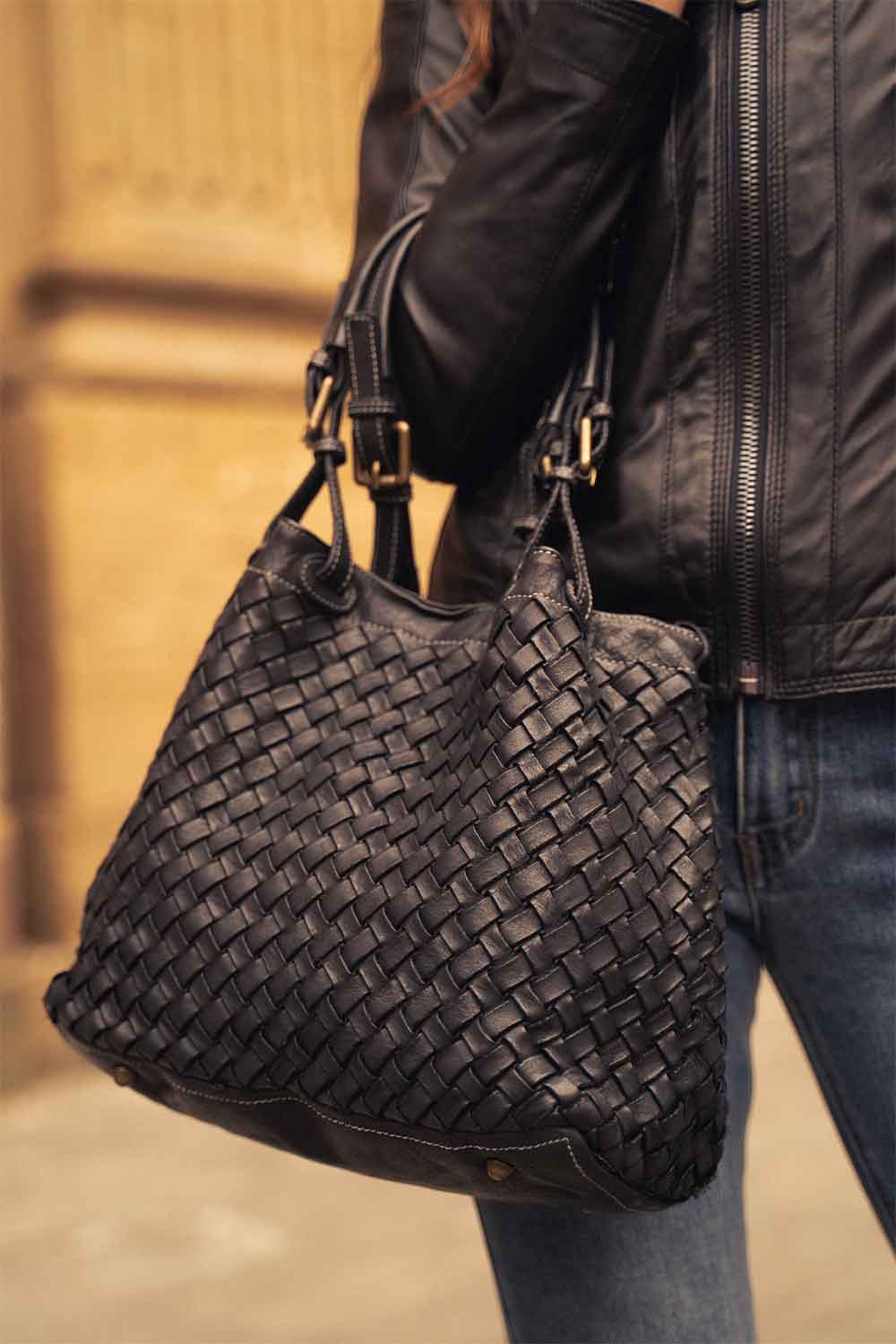 Siena woman bag 100% genuine leather Made in Italy - Barone Firenze